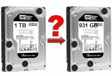 HDD 1 TB o 931 GiB